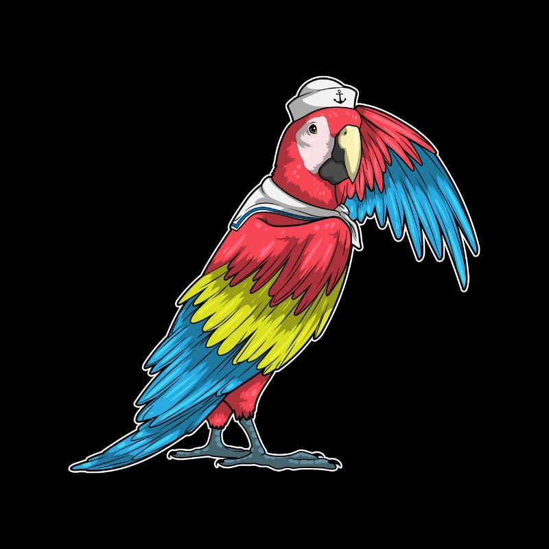 Chapeau de marin Parrot Sailor