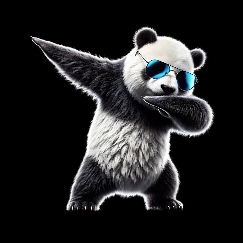Dabbing Panda Ours Amoureux des animaux Dab Cool Animals