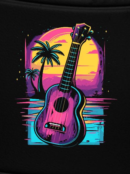 Ukulele 80s Look