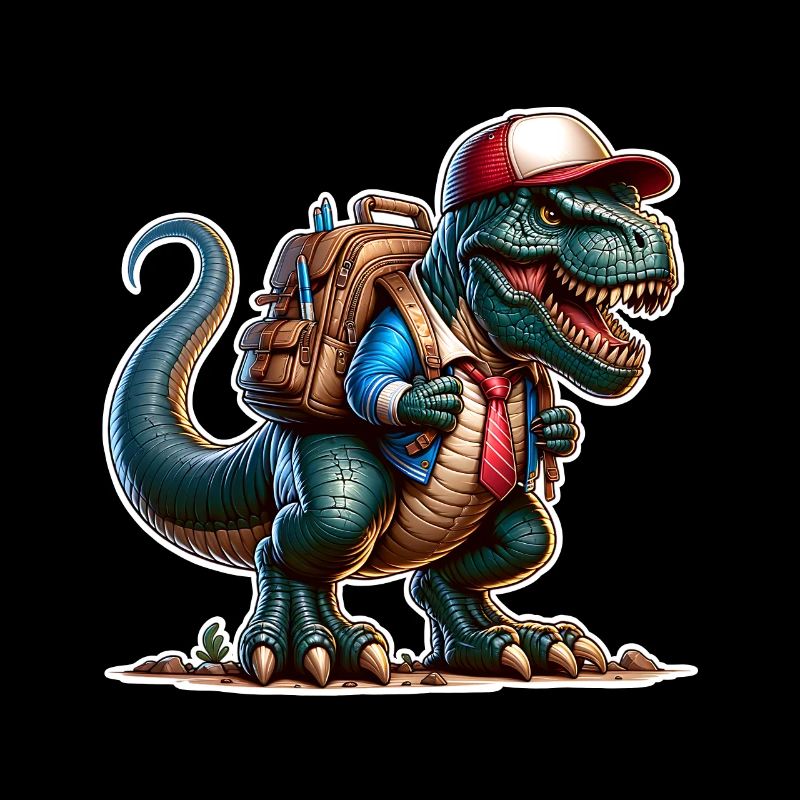 Dinosaurier Schule Einschulung