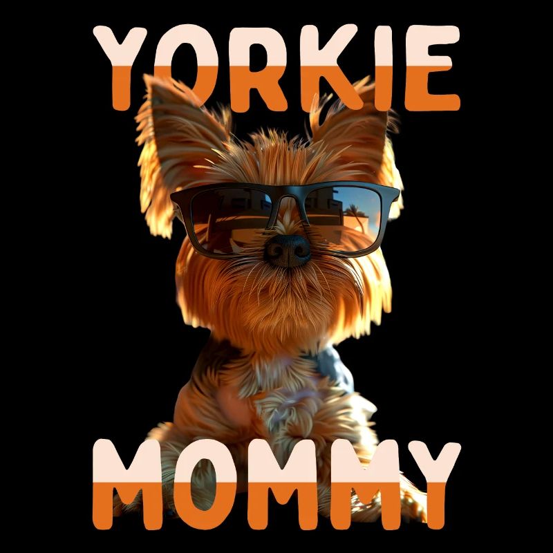 Yorkie Mommy Mama Muttertag Mom Yorkshire Terrier