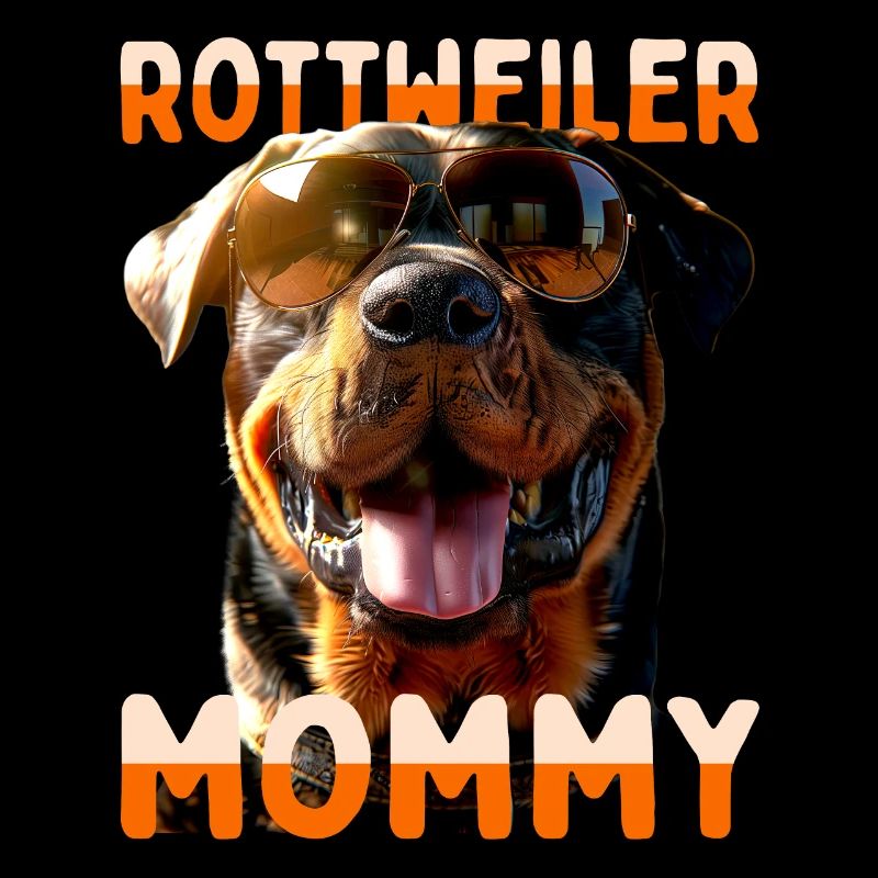 Rottweiler Maman Maman Chiens