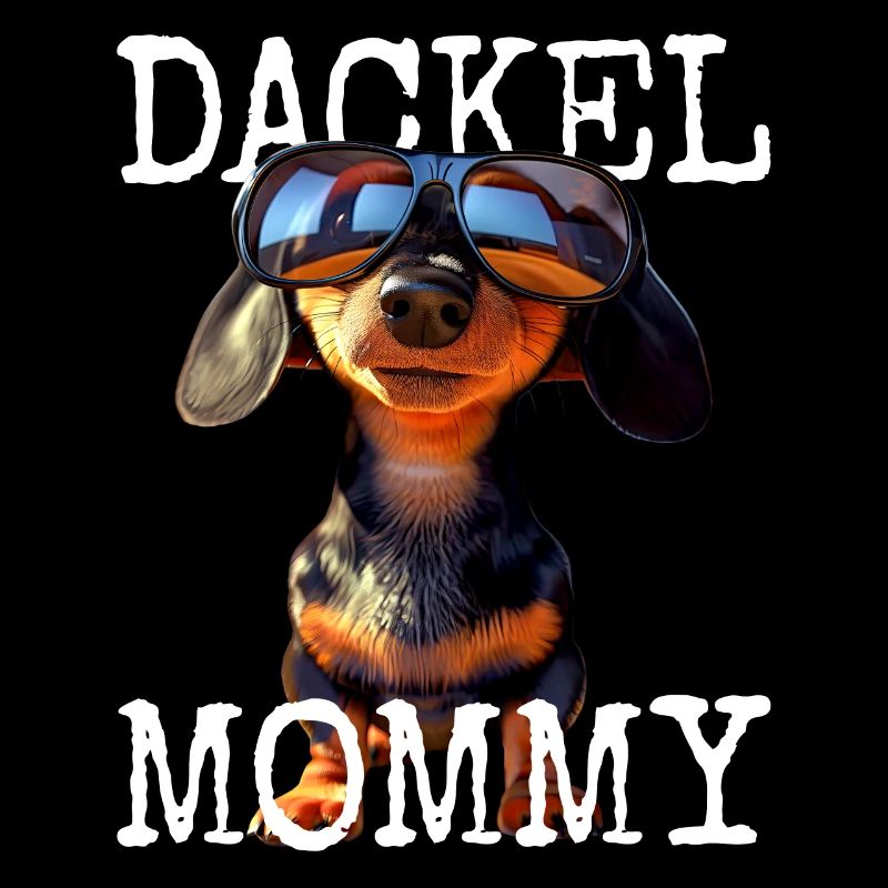 Dackel Mommy Dachshund Mama Wiener Mom Muttertag