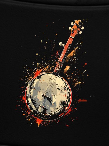 Banjo Farbklecks