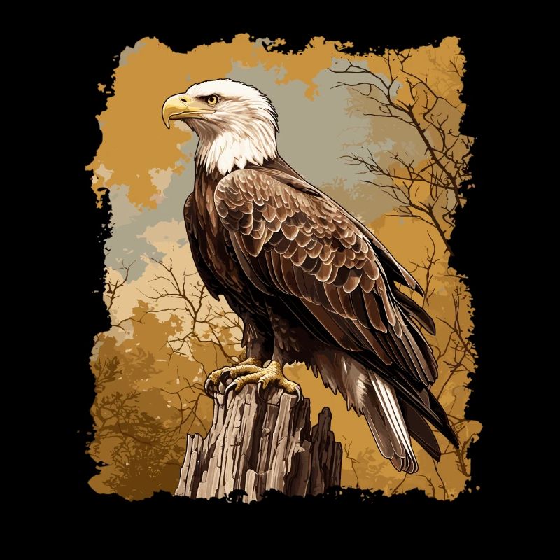 Pygargue à tête blanche Weißkopfseeadler