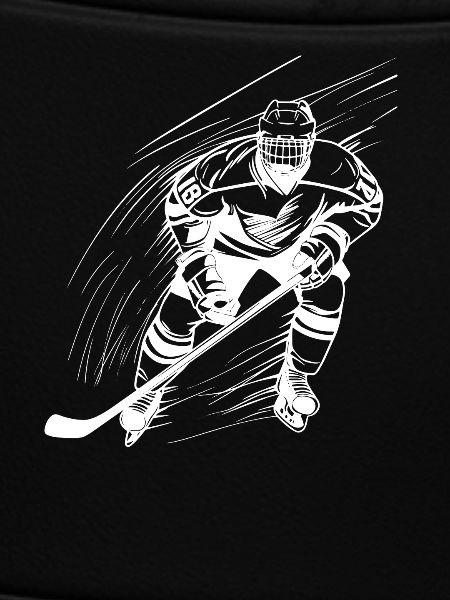 Eishockeyspieler Skizze