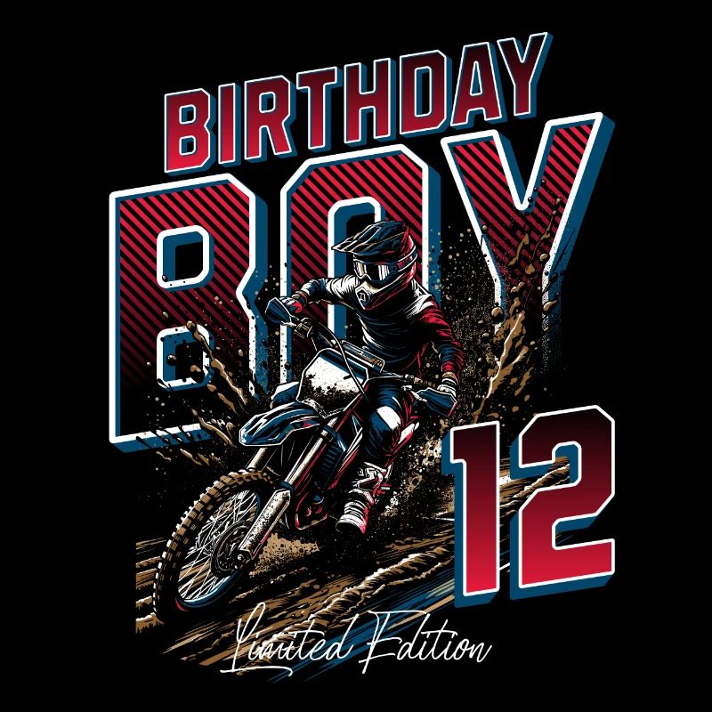 12e anniversaire de motocross