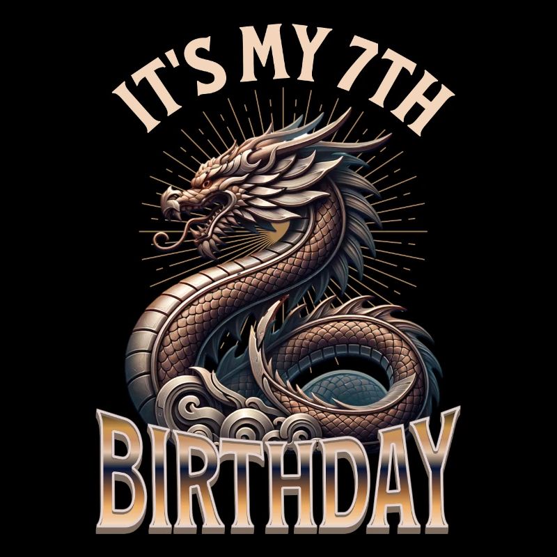 Dragon 7th Birthday Dragon