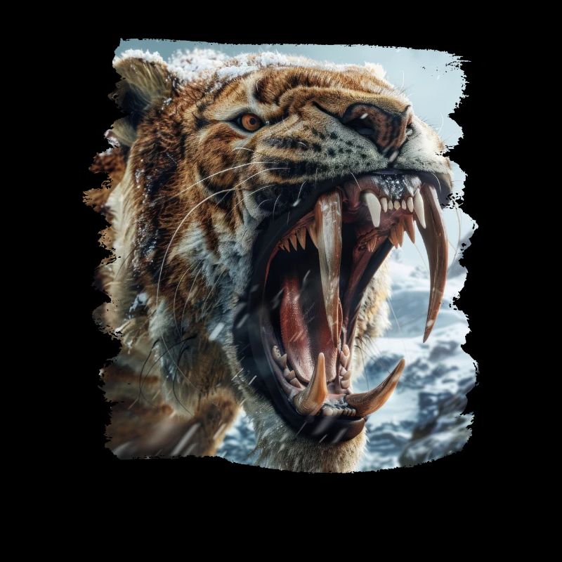 Saber-Toothed Tiger Sabertooth Tiger