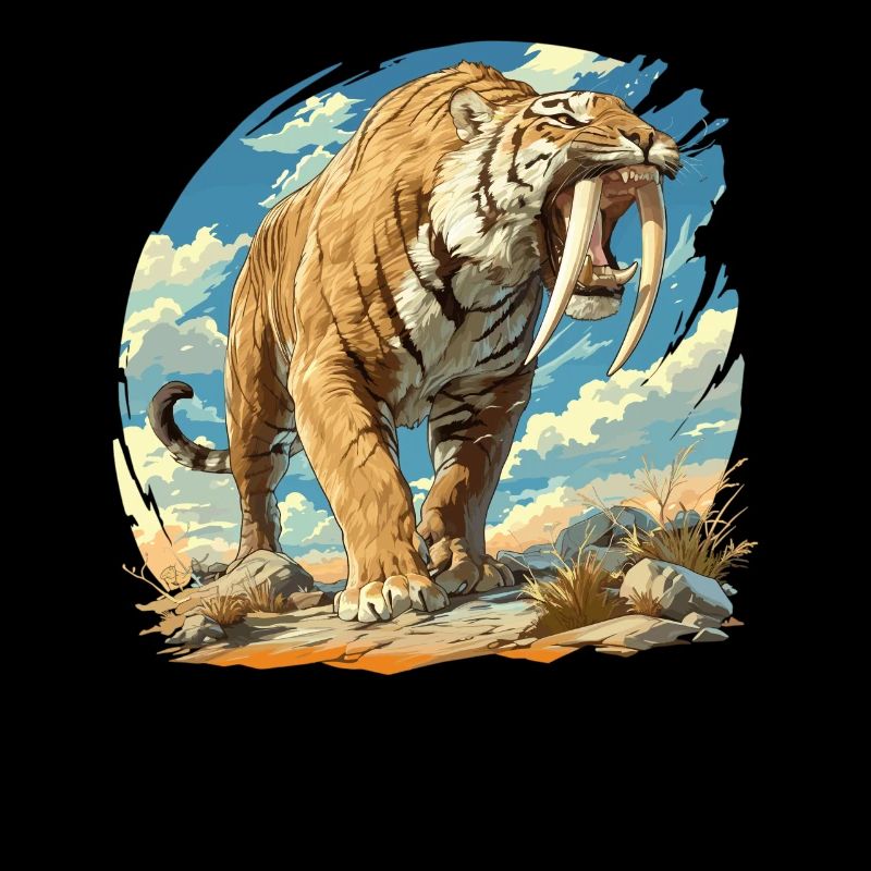 Saber-Toothed Tiger Sabertooth Tiger