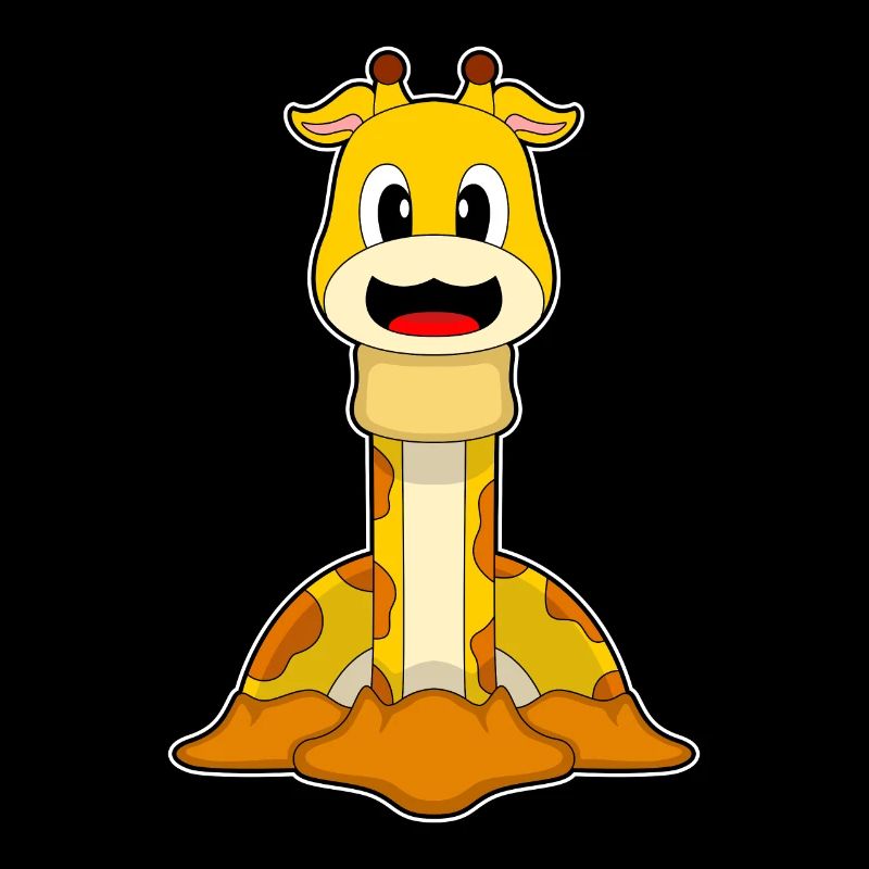 Girafe drôle