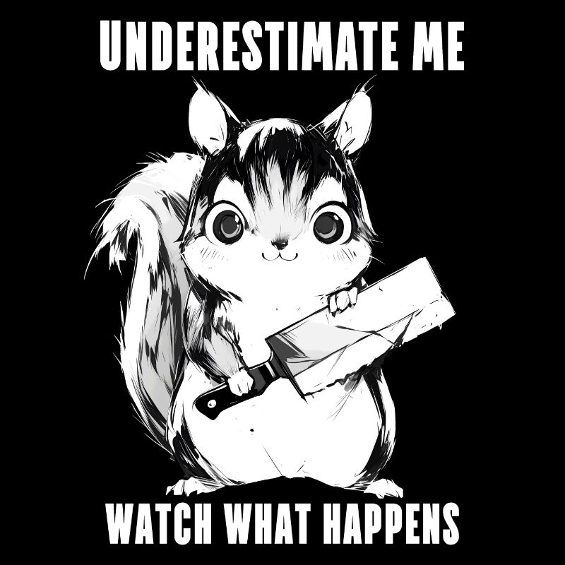Crazy Squirrel Anime Kawaii Cadeau