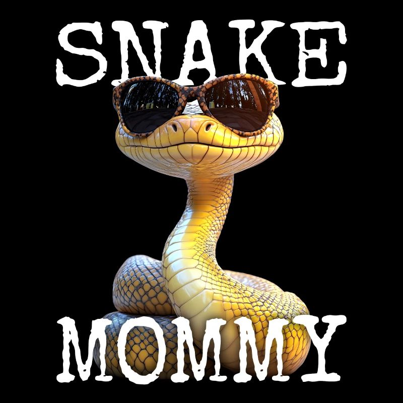 Snake Mommy Mama Schlange Muttertag Schlangen Mom