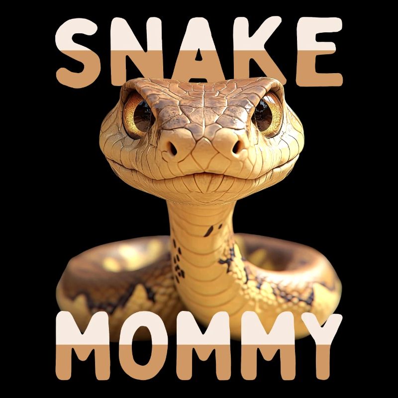 Snake Mommy Mama Schlange Muttertag Schlangen Mom