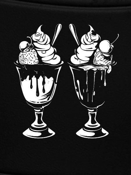 Eisbecher Grafik
