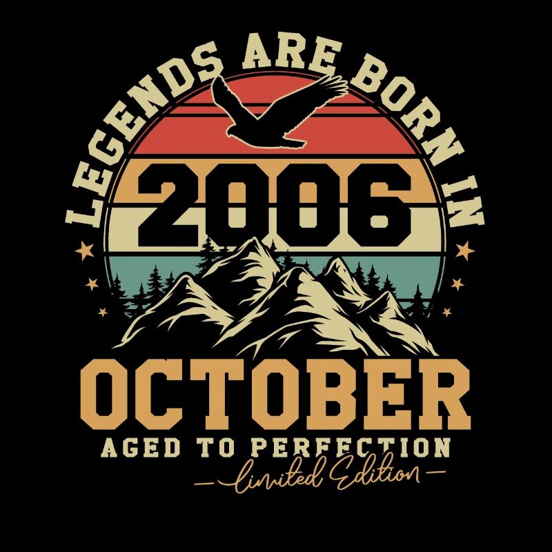 October 2006 Vintage Birthday 2006 Gift
