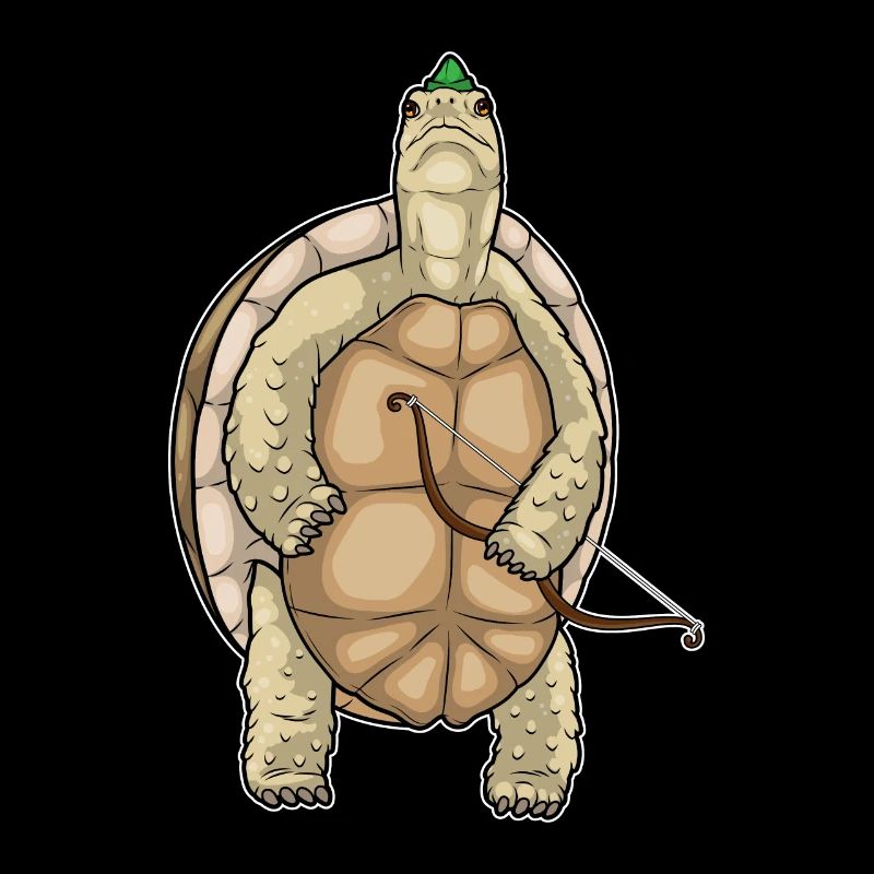 Arc d’archer tortue