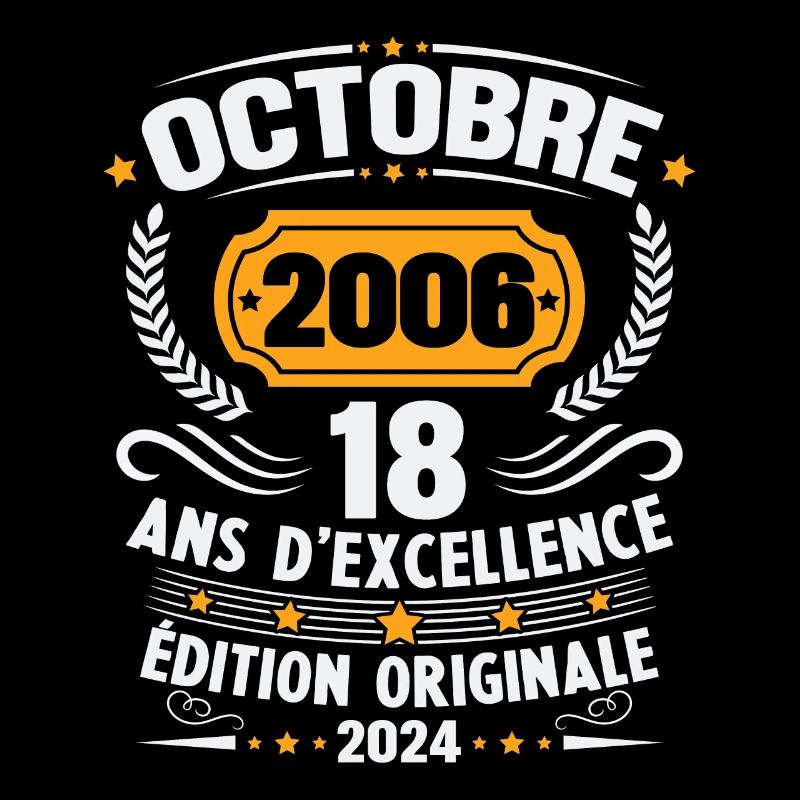 Vintage October 2006 18 Year Anniversary Gift