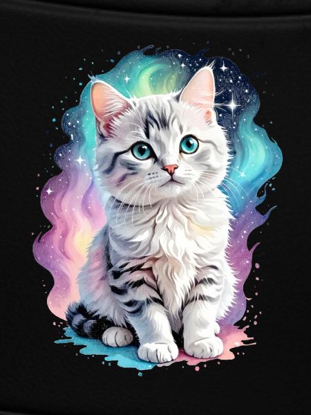 Cosmic Feline Elegance