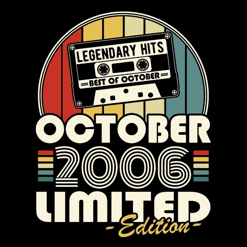Legendary since October 2006 vintage birthday