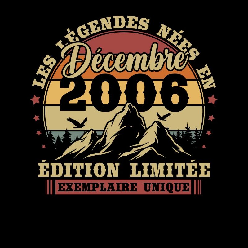 Vintage December 2006 Retro Birthday Gift