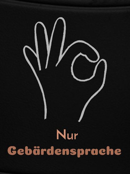 Sign language only