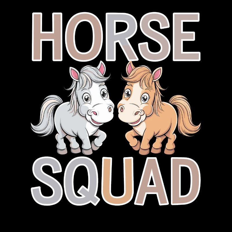 Groupes de chevaux Conception Horse Squad