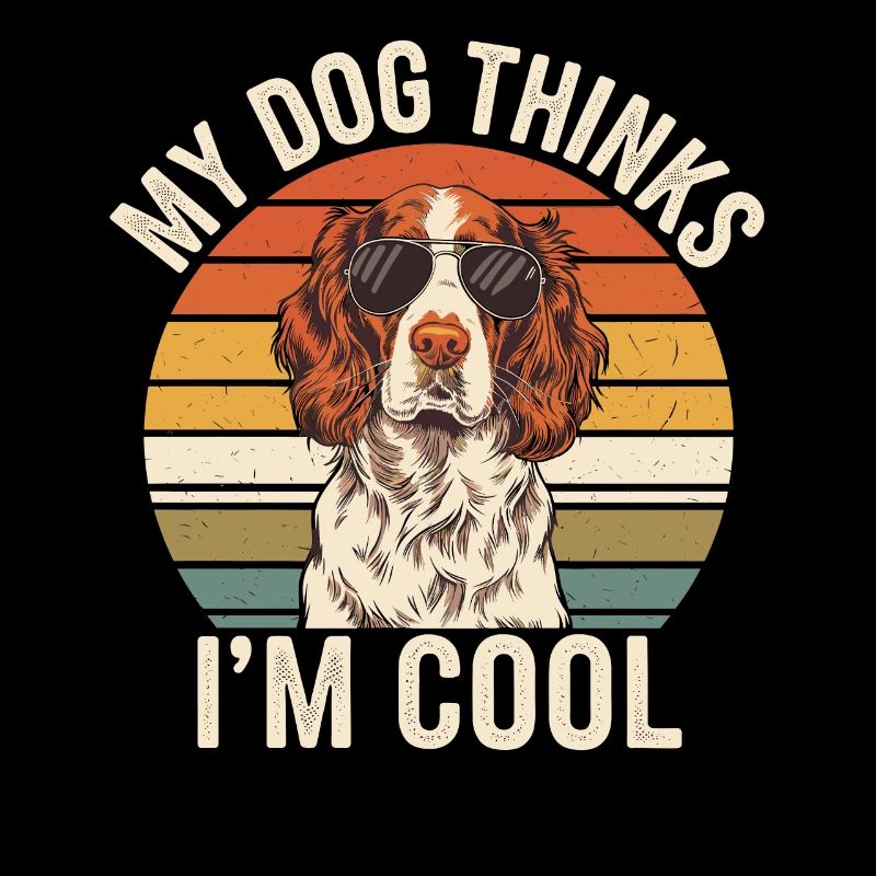 Bretonischer Spaniel Mein Hund Denkt Das Ich Cool