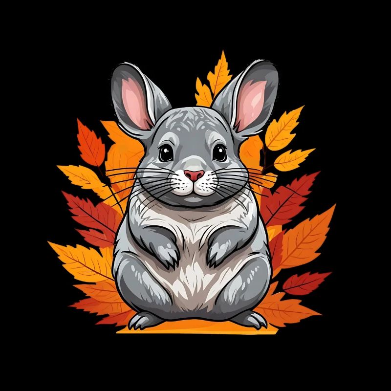 Mignon chinchilla d’automne