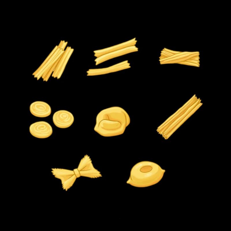 Pasta Arten Spaghetti Nudel Italien