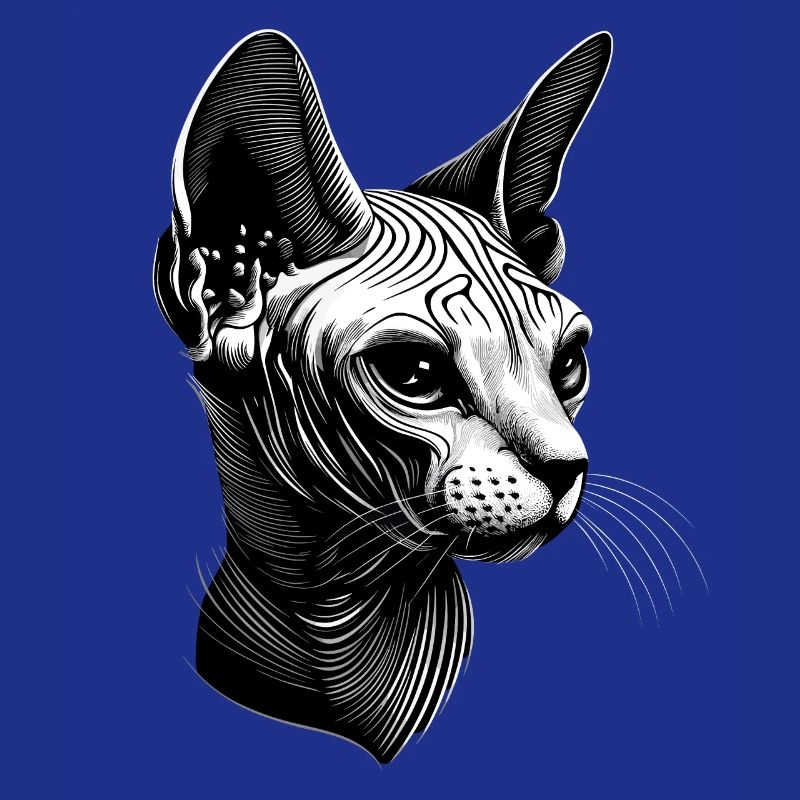 Chat Sphynx Chat Sphynx Chat Canadien Mignon Sphinx