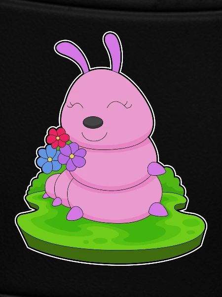 Raupe Blumen