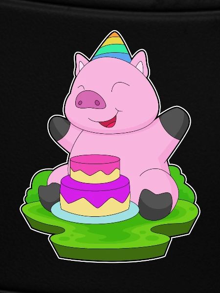Gâteau d’anniversaire cochon