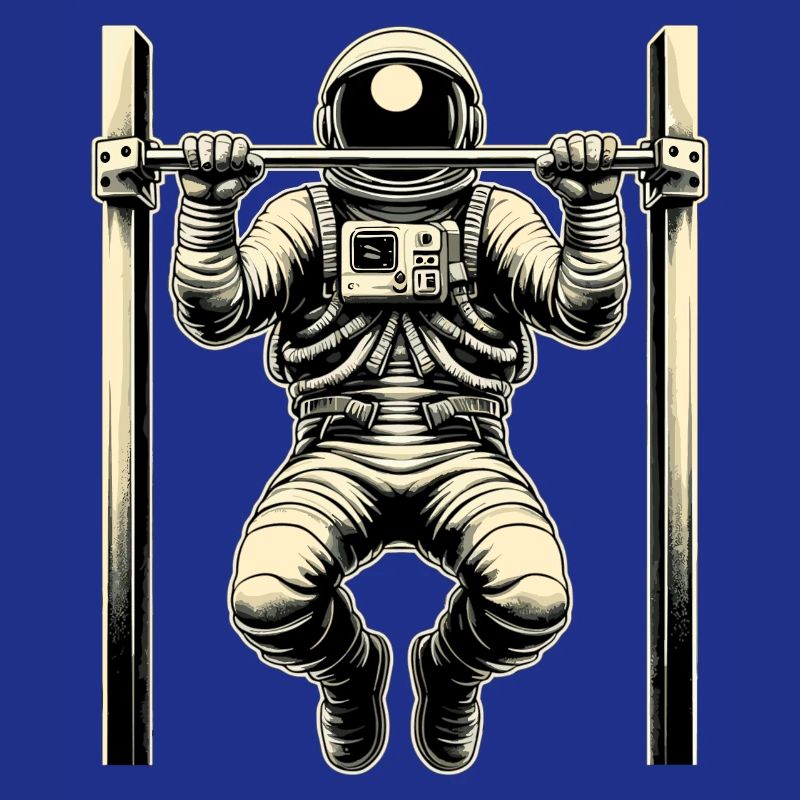 Calisthenics Astronaut Pull-ups Gift