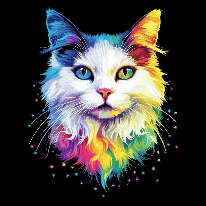 Chat Angora Blanc Chat Angora Chats Angora Mignons