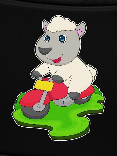 Sheep Motorcycle