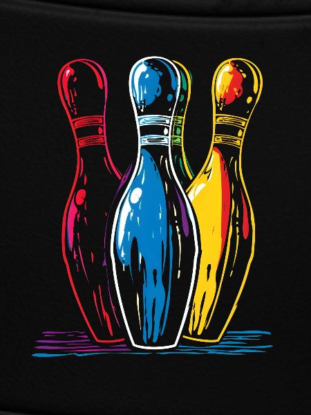 Oldschool Bowling Drawing