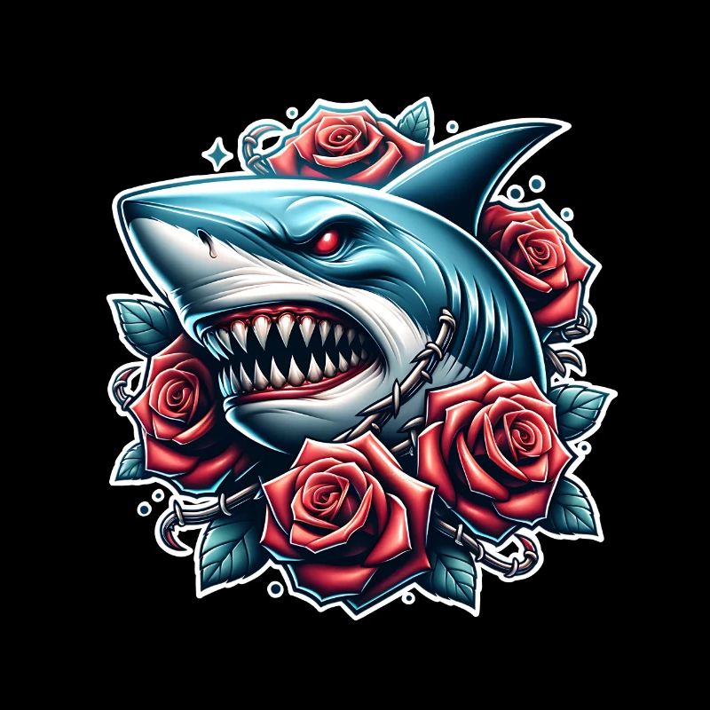 Shark Roses