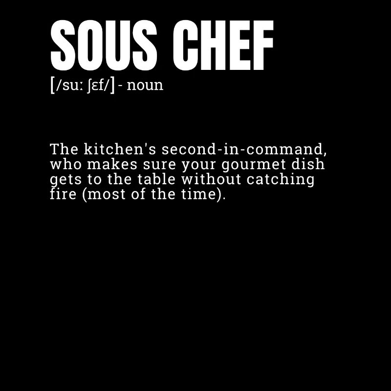 Définition hilarante du sous-chef