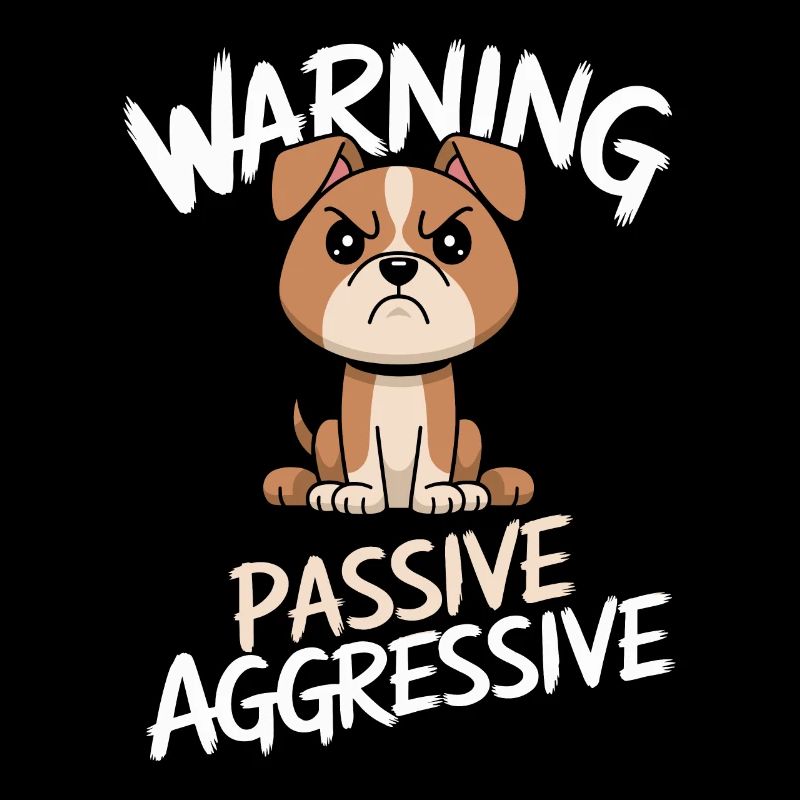 Warnung Vor Passiv-Aggressivem Hund