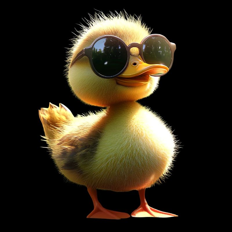Canard, Canard colvert, Caneton, Caneton, , Canard