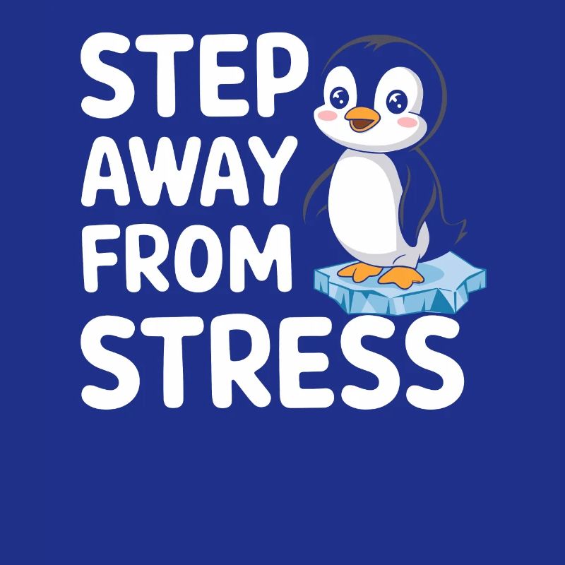 Évadez-vous du stress avec un pingouin mignon
