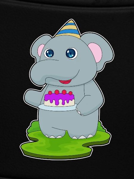 Elephant Birthday Cake