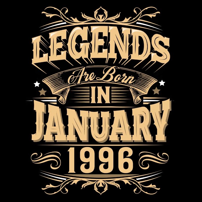 Légende de l’anniversaire de janvier 1996