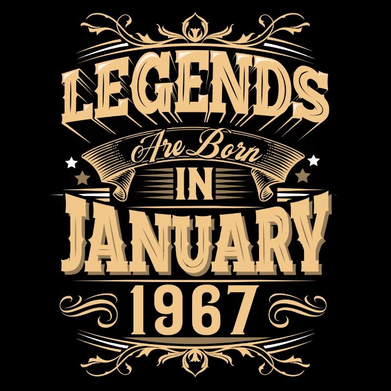 Légende de l’anniversaire de janvier 1967