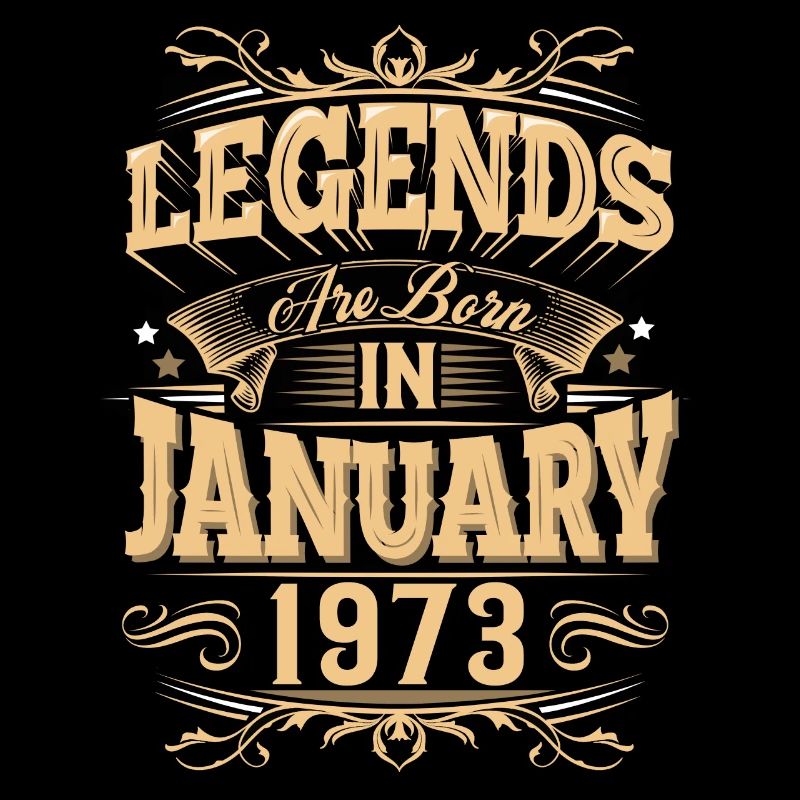 Légende de l’anniversaire de janvier 1973