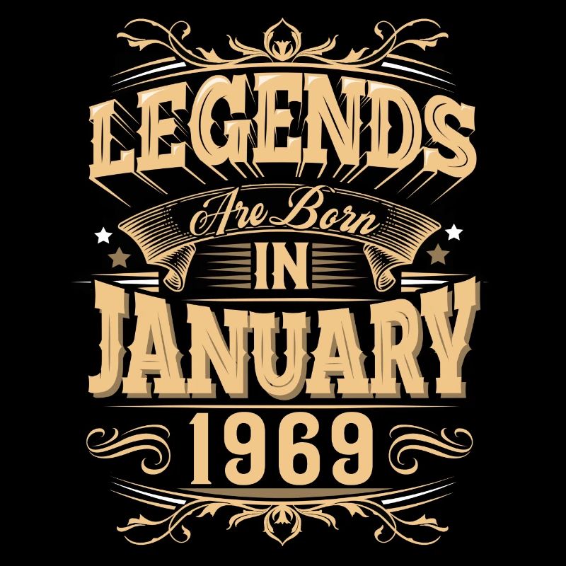 January 1969 Birthday Legend
