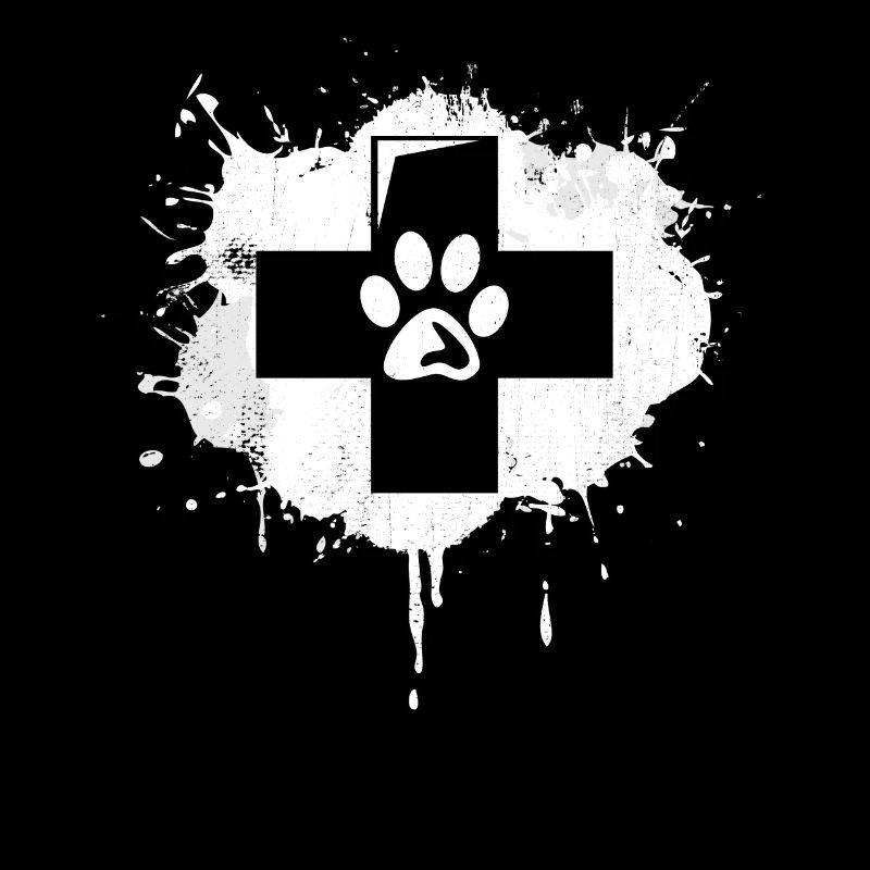 Veterinary Medicine First Aid Sketch