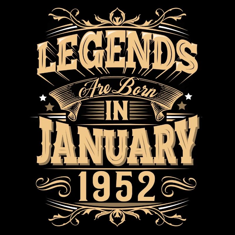 Januar 1952 Geburtstag Legende