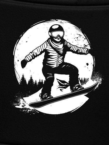 Snowboarder Drawing